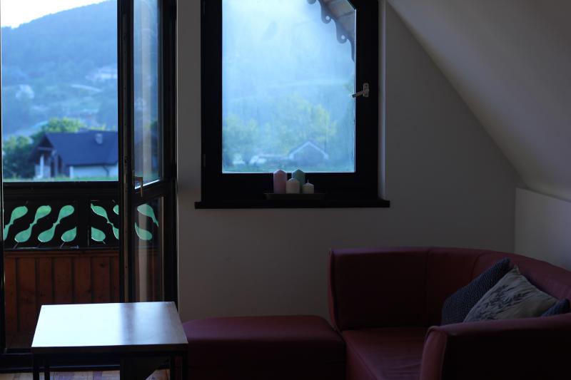 Domek z widokiem — sypialnia