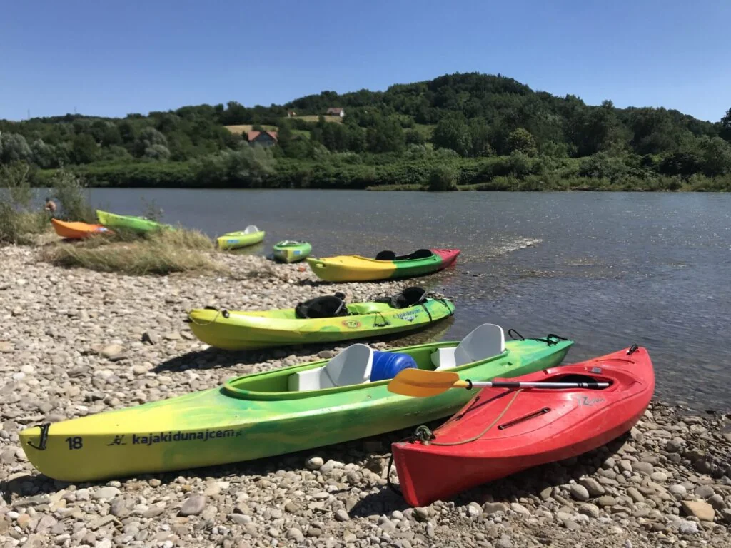 Spływ kajakowy po Dunajcu — 20–30 km od Domków w Gródku