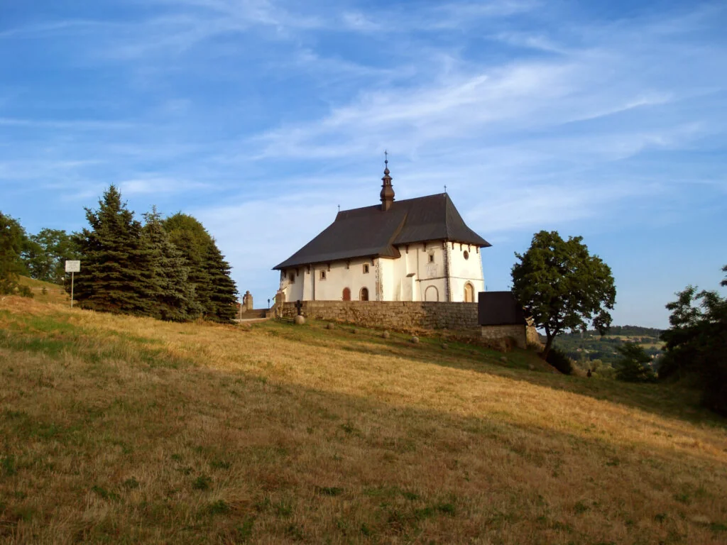 Medieval church. Tropie, Poland.